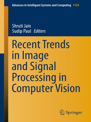 cover image of Recent Trends in Image and Signal Processing in Computer Vision